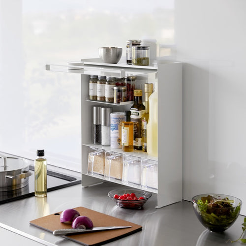 Yamazaki Kruidenrek - 3 niveaus - Tower - Wit - vtwonen shop