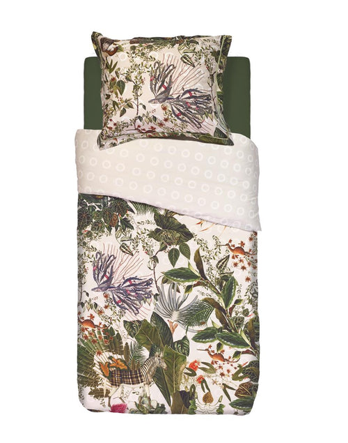 MOOOI hoeslaken Menagerie - 90x200 cm - groen