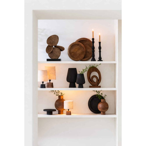 Light & Living ornament Axis - bruin - 28x19x45cm