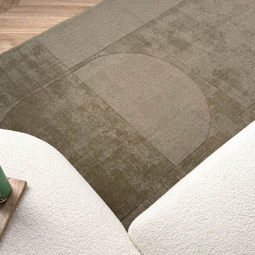 Wollen vloerkleed Twig groen - Interieur05 - 240 x 340 cm - vtwonen shop