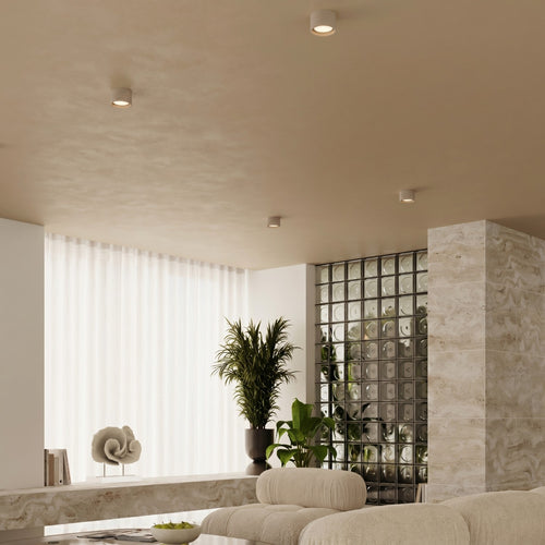 Sollux Lighting Plafondlamp MODO 2 taupe Gx53 - 21x10x8cm