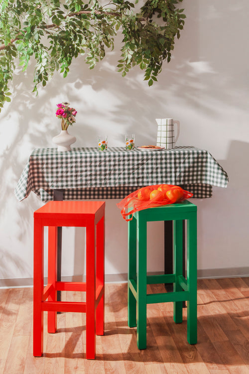 Really Nice Things Set Two Axel Stool Alto - 75 cm - Esmeralda - vtwonen shop