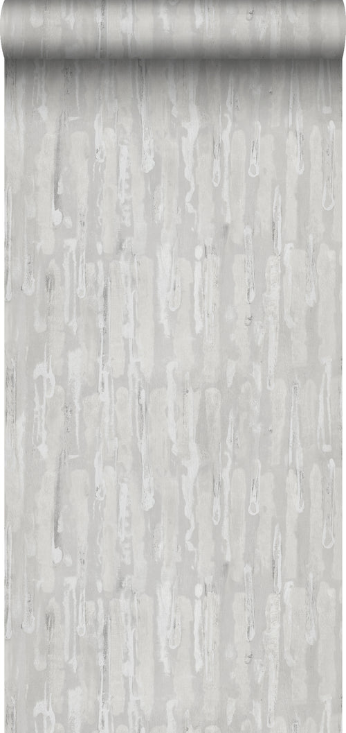 Sanders & Sanders behang houtlook grijs wit - 53 cm x 10 m - 640065 - vtwonen shop