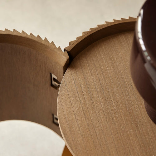 Tikamoon Banktafel van mindihout - Bruin - vtwonen shop