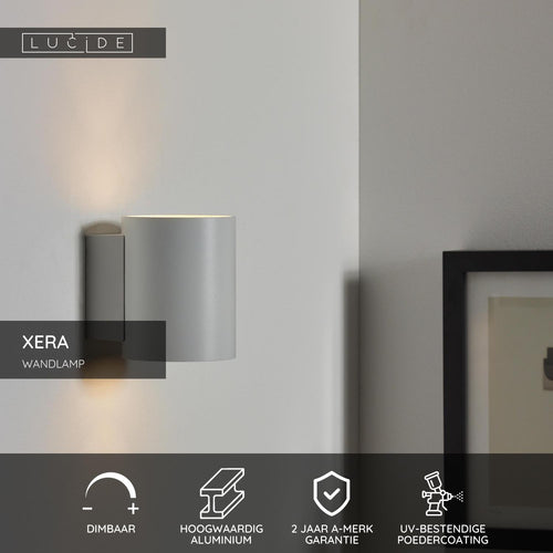Lucide wandlamp XERA - 1xG9 - Wit