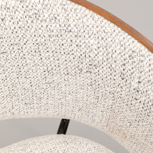 Kare Design Stoel met armleuningen Cindy walnoot