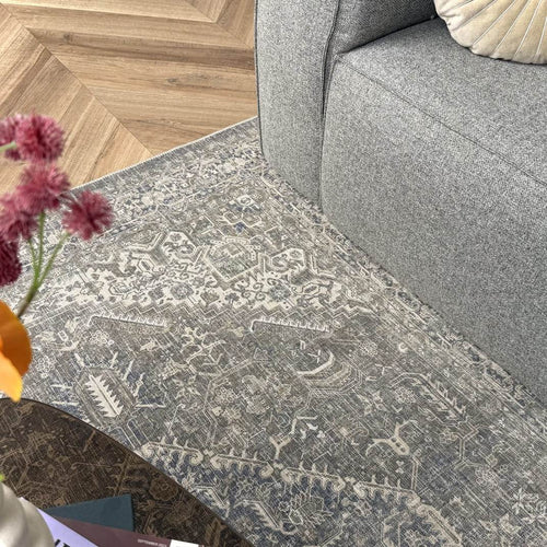 Interieur05 Vintage vloerkleed Ethel Groen/Blauw - 330 x 240 cm