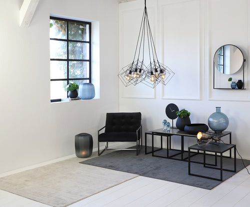 Light & Living salontafel KUMALU - 120x60x45cm - zilver - Set van 3 - vtwonen shop