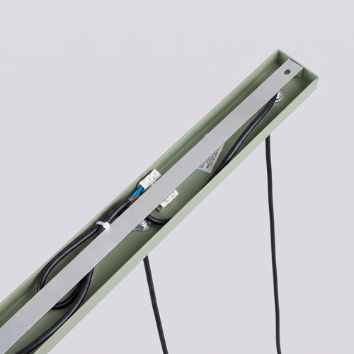 Sollux Lighting Hanglamp RAYO 3L saliegroen - 45x6x98cm