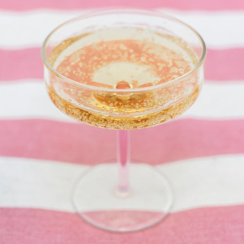 Ona - Champagneglas 20cl coupe roze Fizz - Set van 2