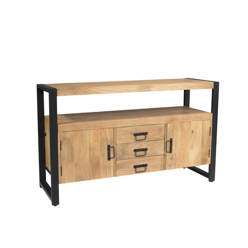 Starfurn Dressoir Britt - Naturel Hout - 135x45x80cm