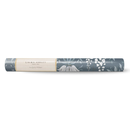 Laura Ashley Vliesbehang - Parterre Dark Seaspray