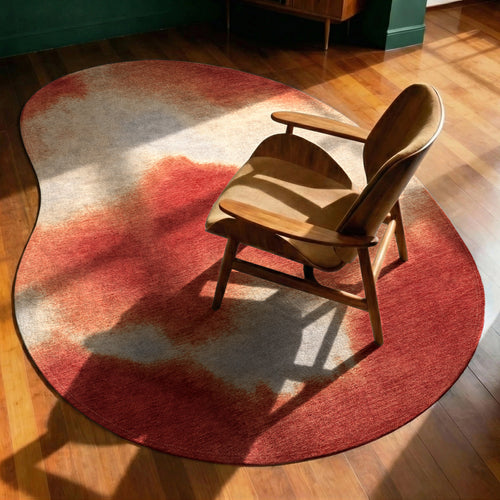 Ecorugs vloerkleed Rust - rood - 170x235cm