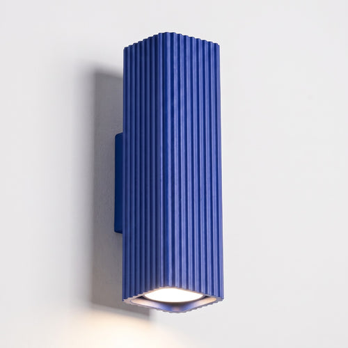 Sollux Lighting Wandlamp RAYO 20 ultramarijn - 6x8x20cm