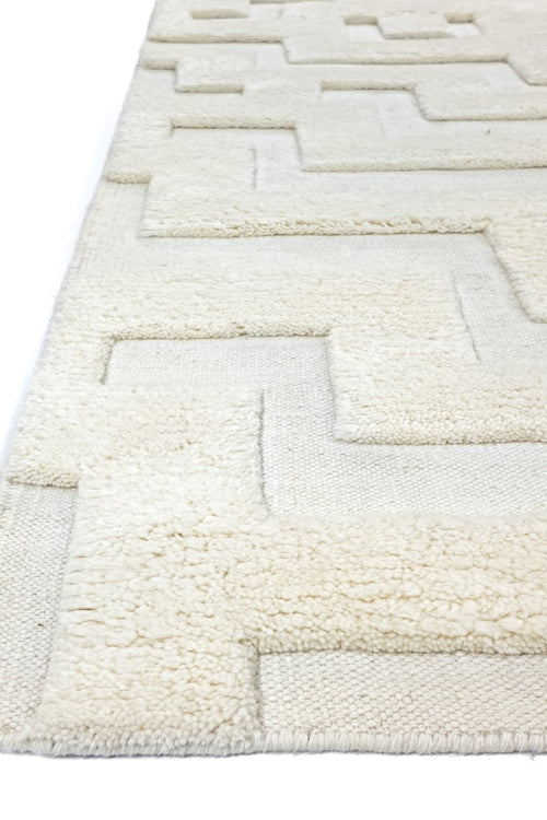 Vloerkleed MOMO Rugs Amalfi White 300x400 cm - vtwonen shop
