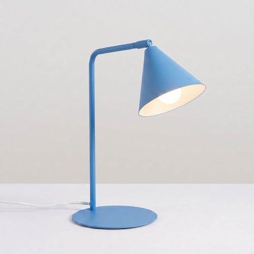 Sollux Lighting Tafellamp NOX lichtblauw - 18x18x35cm