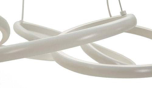 Mauro Ferretti led-hanglamp - Ø 55x120 cm - wit