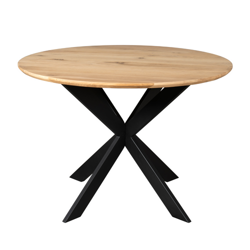 Starfurn  eettafel Ferris - bruin - 110x110x76cm - vtwonen shop