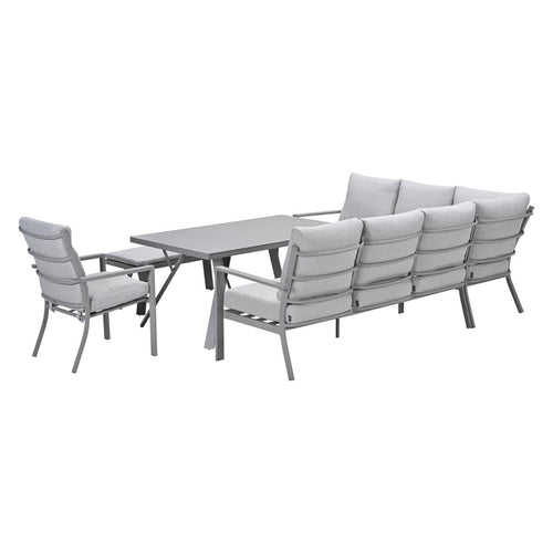 Garden Impressions lounge dining set Senja valley sand - 5-delig - links incl stoel - vtwonen shop
