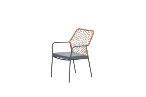 5-delige tuinset Dido tuinstoelen koper - Vigo tafel