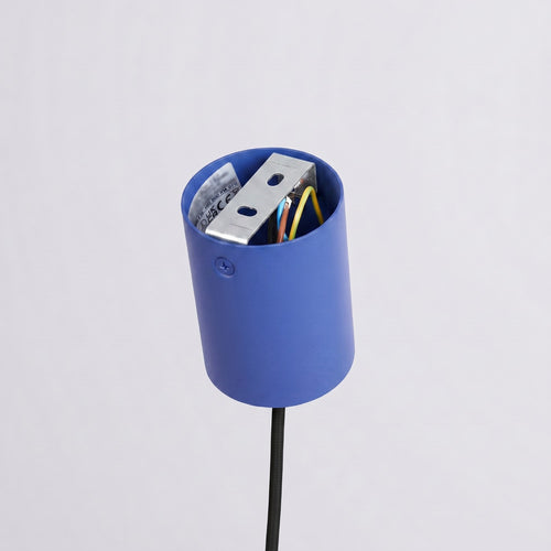 Sollux Lighting Hanglamp NOX 25 ultramarijn - 24,5x24,5x140cm