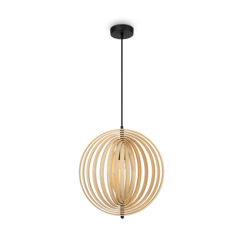 Maytoni - Hanglamp Roots - Zwart - Ø43 - vtwonen shop