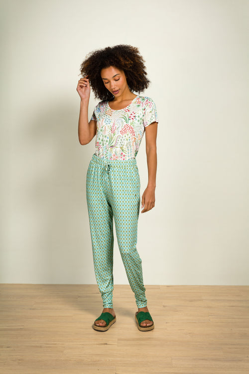 Pip Studio - Tilly Pyjama Shirt - Dames - Querida - Wit - L - vtwonen shop