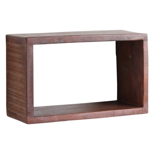 Raw Materials open wandplank - FSC-gerecycled hout - 12x15x22 cm - vtwonen shop