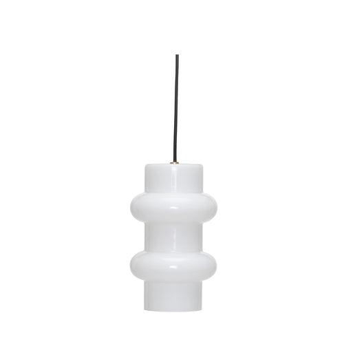 Hübsch hanglamp Pilule - glas/ijzer - ø15xh25cm