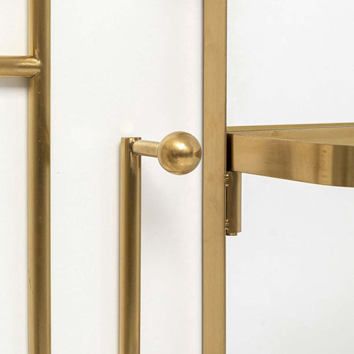 Kare Design Kapstok Spiegel Tristan 150x76cm goud - vtwonen shop