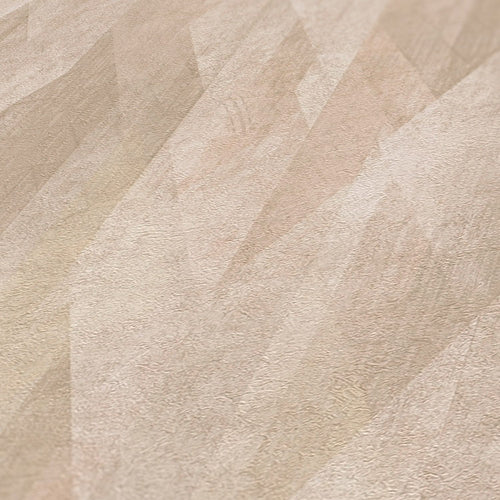 Livingwalls behang grafisch motief beige en bruin - 53 cm x 10.05 m - AS-391043