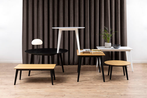 BRAM Eetkamertafel Hamar - 120 x 80cm - Eiken