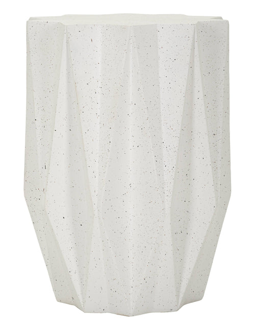 Mauro Ferretti bijzettafel - Ø 40x53 cm - wit