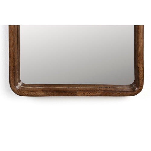 Housecraft Living Nyko Spiegel/ Wandspiegel Rechthoekig Hout 120x34 cm (L) Bruin
