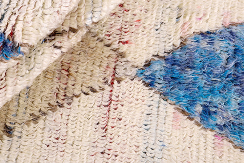 Vloerkleed MOMO Rugs Tribe Ivory Blue 250x300 cm