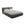 LaMiaSofa Bed met opbergruimte Milano - velours - grijs - 180x228x82