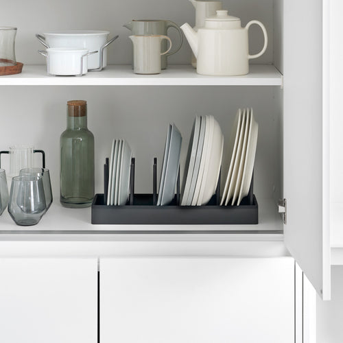 Yamazaki Tower Deksel & pannenhouder verstelbaar - Zwart - vtwonen shop