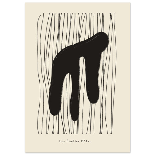 Artfulprints  Abstract - Les étudies d'art   poster A4 21x29.7 cm
