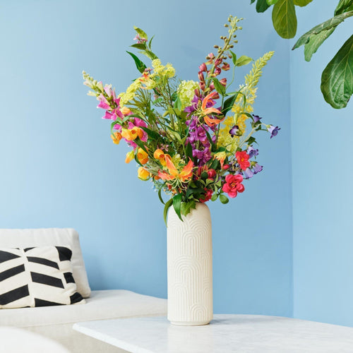 Blooming Good Zijden Boeket XL  Good SS.11 - meerkleurig/multi color - 100-110 cm. hoogte - vtwonen shop