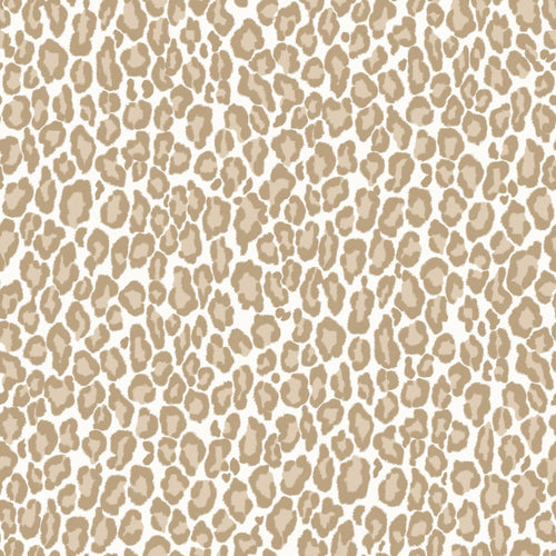 ESTAhome behang panterprint donker beige - 53 cm x 10.05 m - 139151
