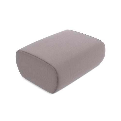 LaMiaSofa Poef Perugia - velours - lavendel - 102x62x40