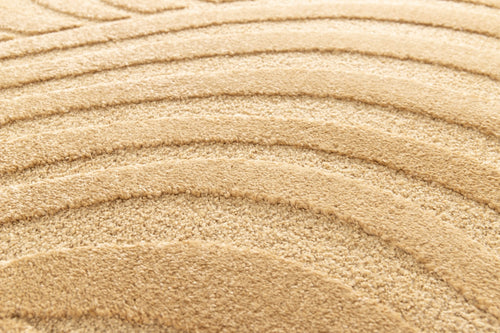 AFK Living vloerkleed Wave - reliëfeffect - kastanje - 160 x 230 cm - vtwonen shop