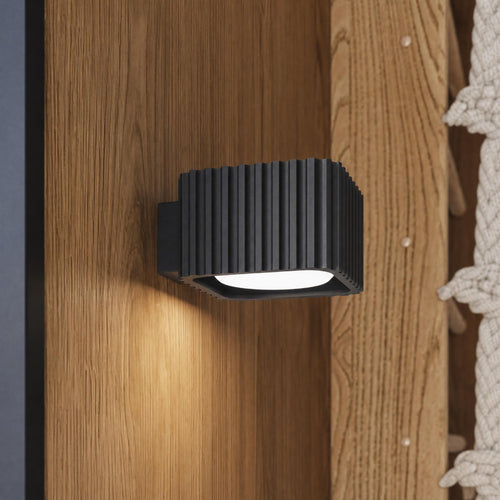 Sollux Lighting Plafondlamp RIFF 2 zwart Gx53 - 20,5x10x8cm