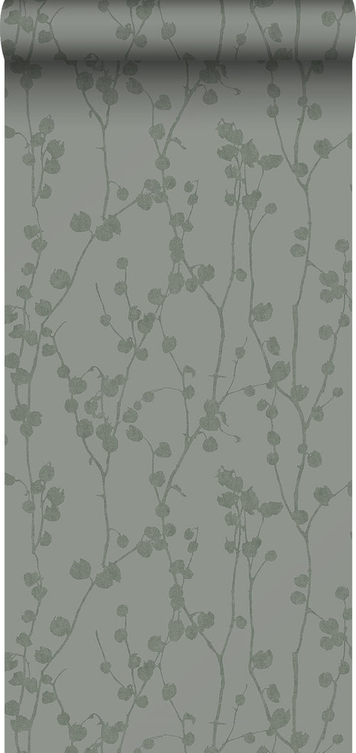 Borastapeter behang bladeren groen - 53 cm x 10.05 m - 660555 - vtwonen shop