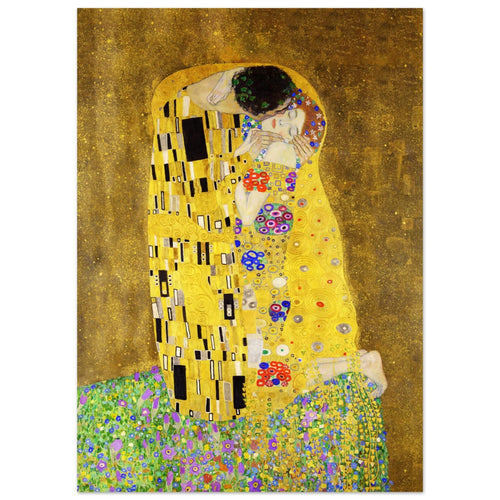 Artfulprints  Gustav Klimt - The kiss   poster 50x70 cm - vtwonen shop