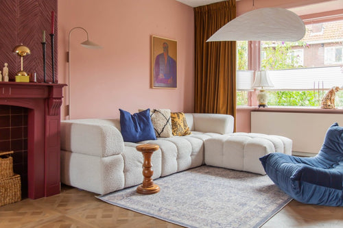 Interieur05 Vintage vloerkleed Sybil Blauw - 290 x 200 cm - vtwonen shop