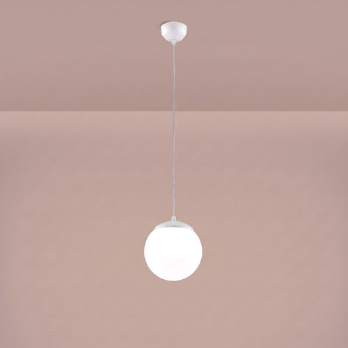 Sollux Lighting Hanglamp UGO 20 wit - 20x20x110cm