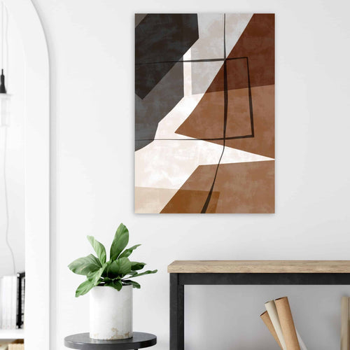 Artfulprints  Boho – Earth geometry   poster 70x100 cm - vtwonen shop