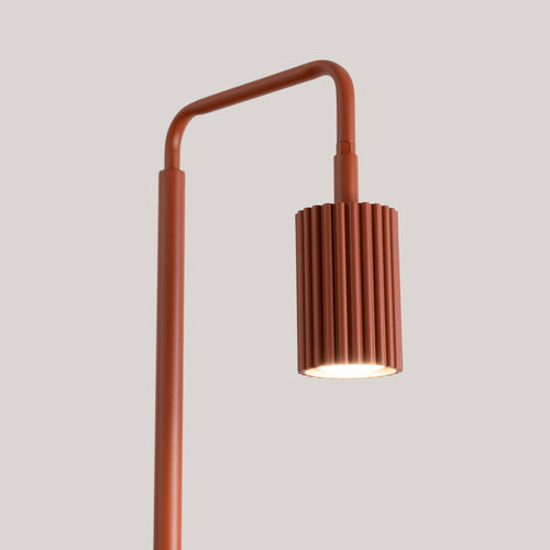 Sollux Lighting Vloerlamp KARBON 1 rode oker - 30x30x160cm