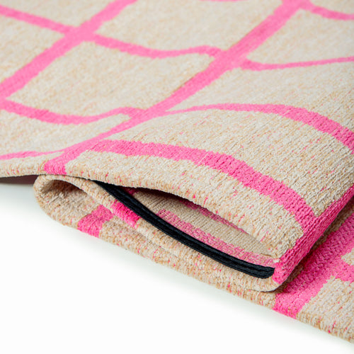 Lola&Moi vloerkleed Hot Pink - roos -140x200cm - vtwonen shop